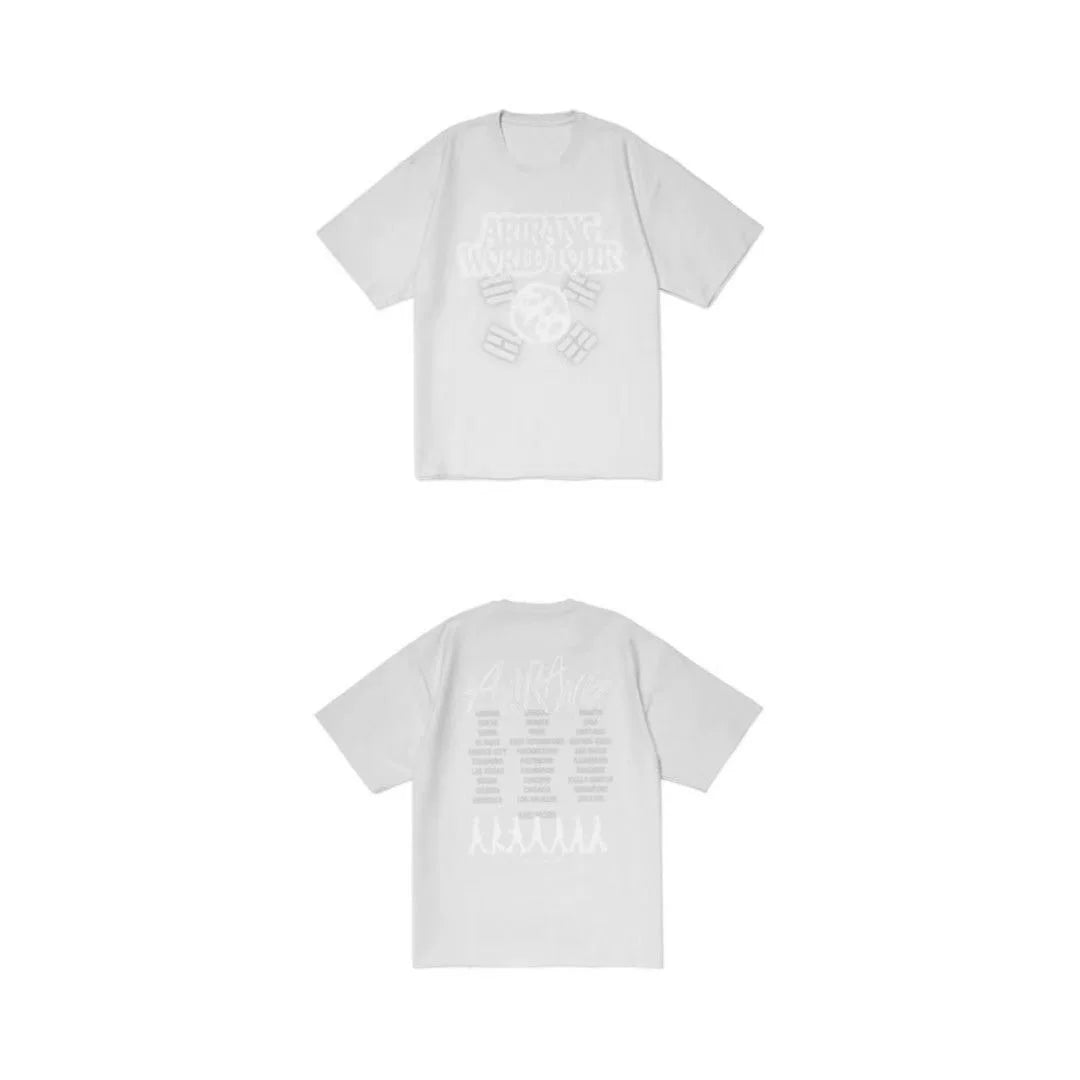 BANGTAN ARIRANG Printed Cotton Black T-shirt