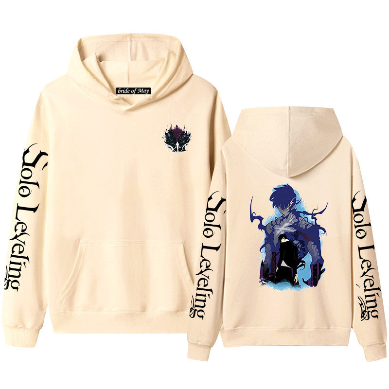 Trendy Anime Graphic Print Hoodie