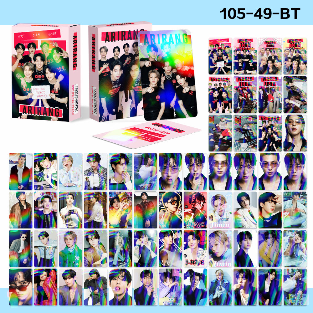 60 BTS Arirang Album Holographic Photocard
