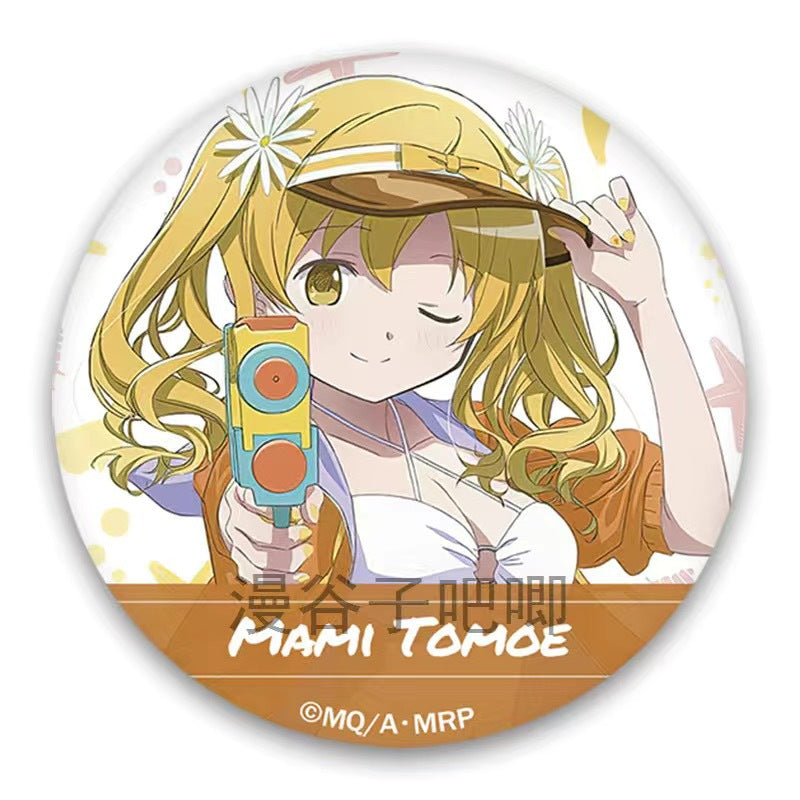 Anime Tinplate Badge