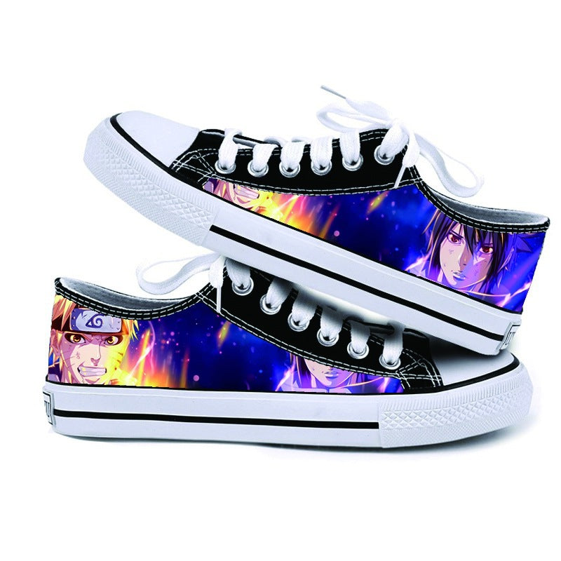 Casual Anime Low-top Canvas Shoes