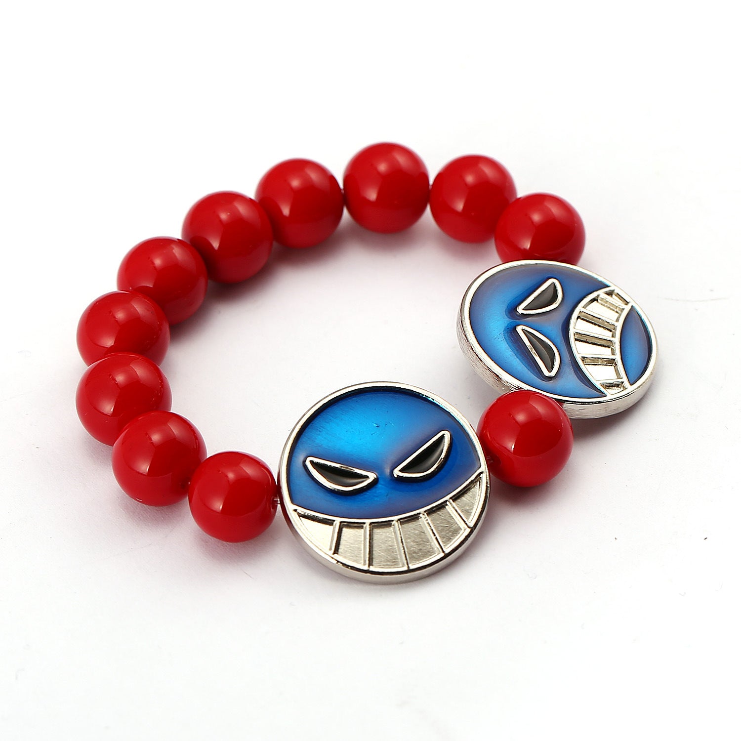 Fire Fist Ace COS Necklace Bracelet