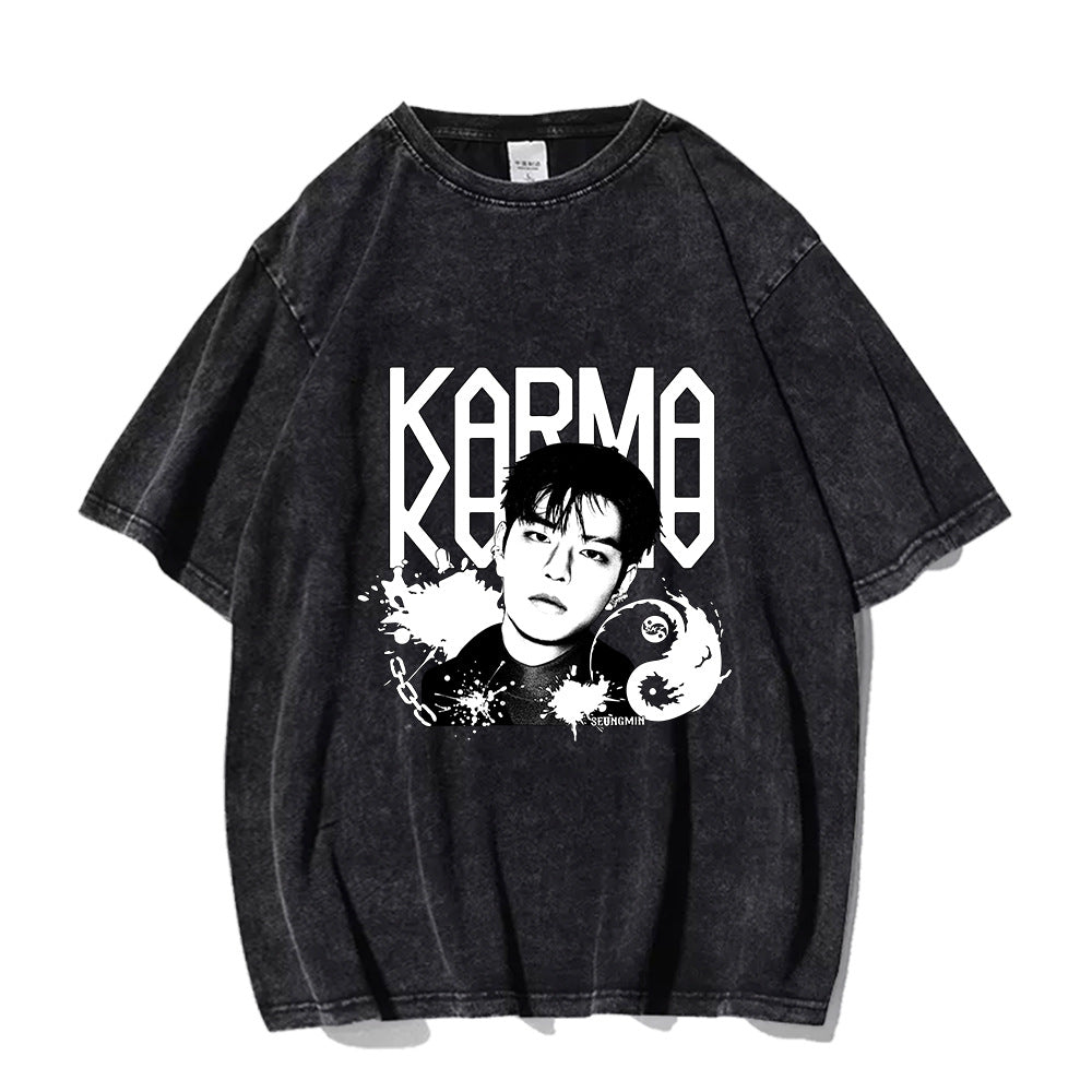 SKZ KARMA Retro Unisex Shirt