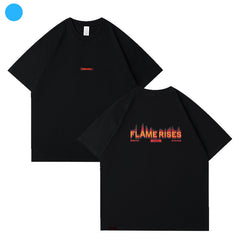 Women's Kpop FlameRises Short-sleeved T-shirt