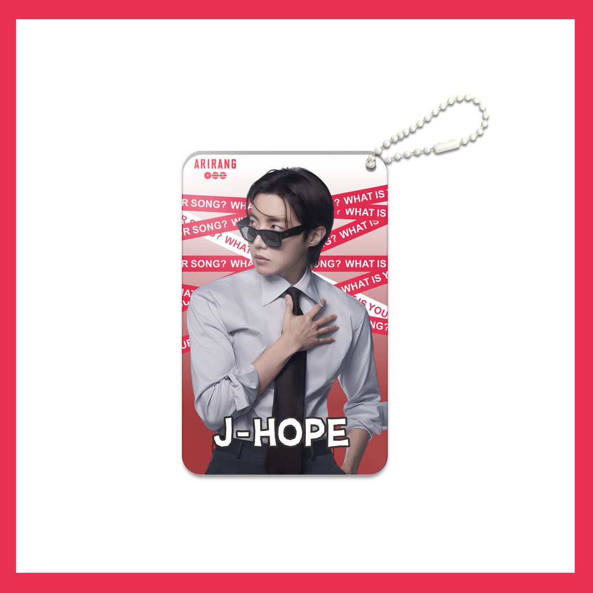 BANGTAN ARIRANG Acrylic Bead Chain Pendant
