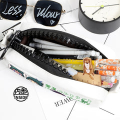 Anime Large Capacity Pencil Bag