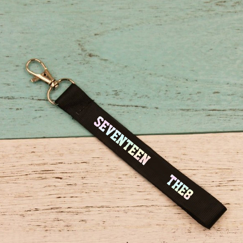 Cute Kpop Keychain Pendant Lanyard