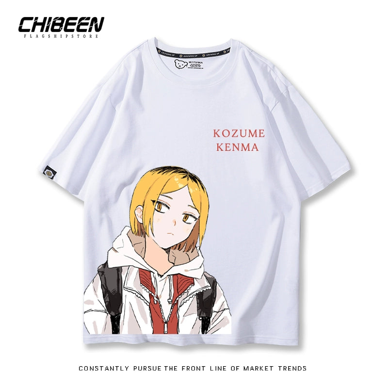 Kenma Graphic Print Short Sleeve T-Shirt