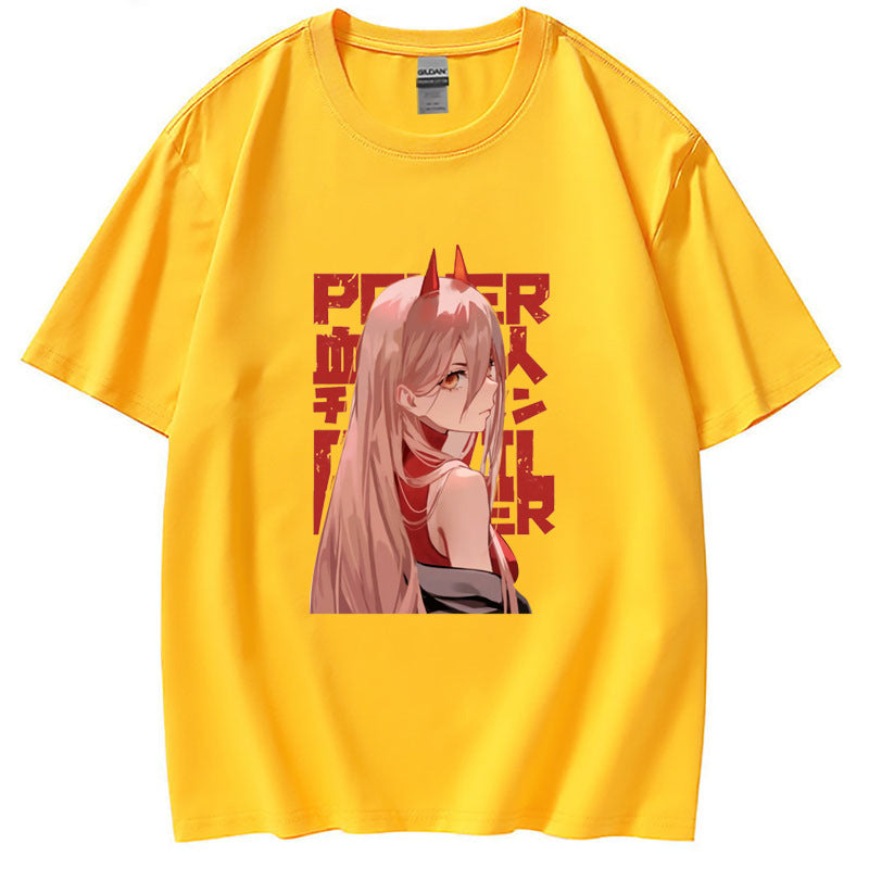 Women's Anime Printed T-Shirt Top