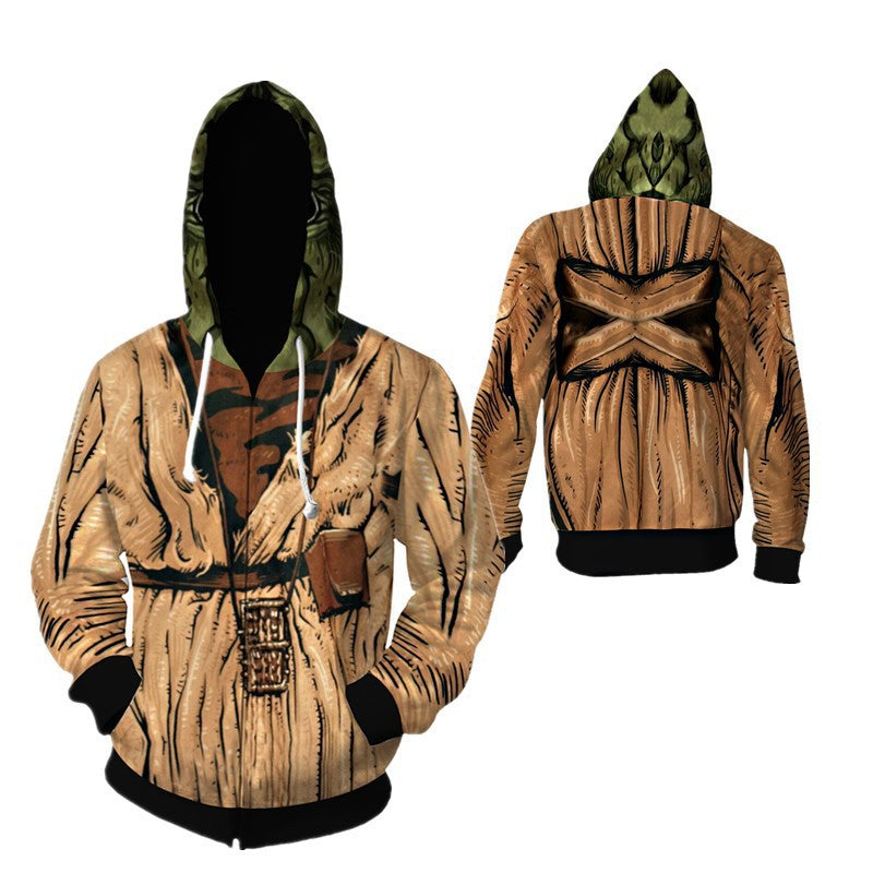 Trendy Mandalorian 3D Print Cosplay Hoodie