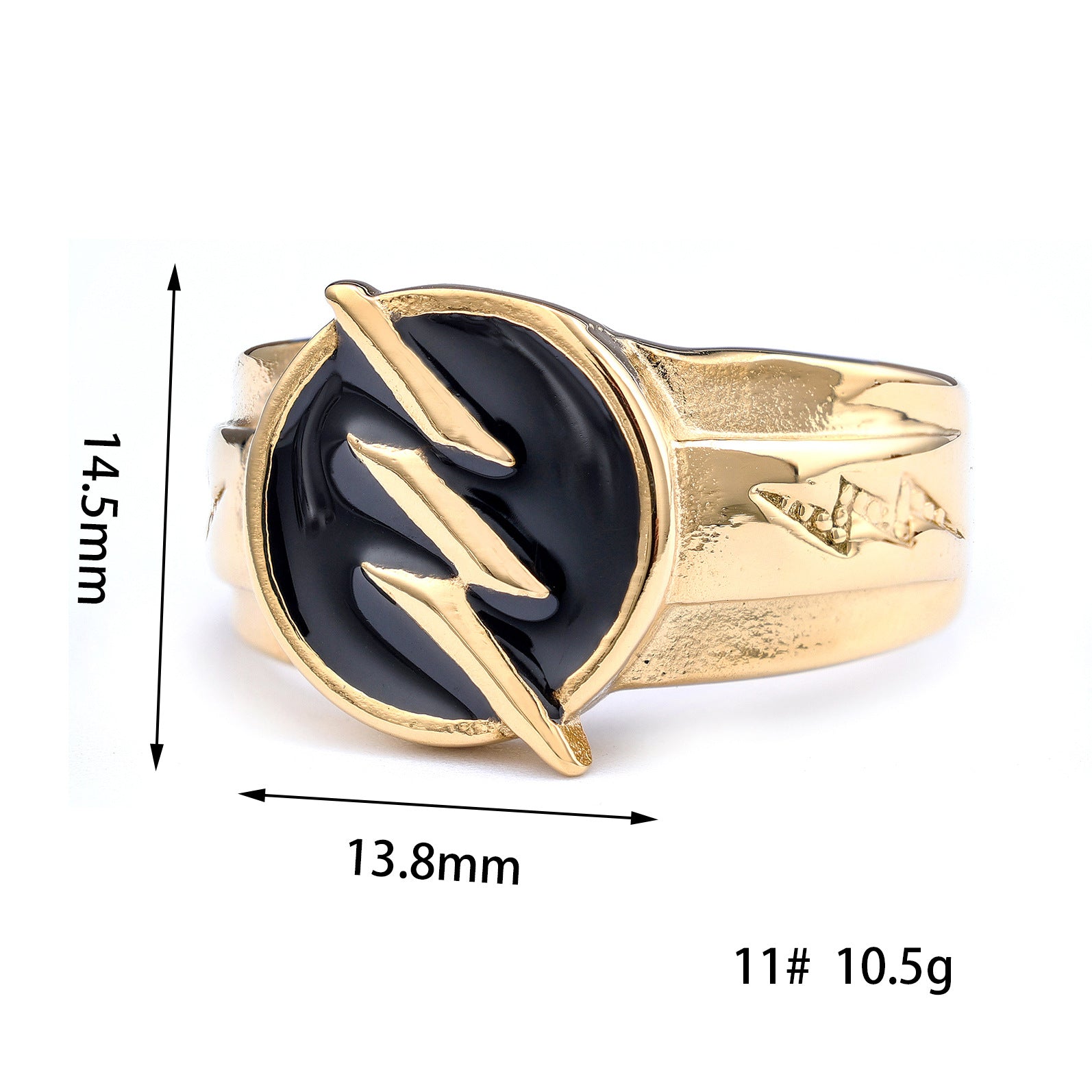 Chic Flash Stainless Steel Ring