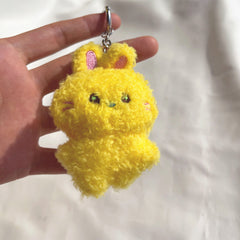 NJZ BUNNIE Plush Keychain Pendant