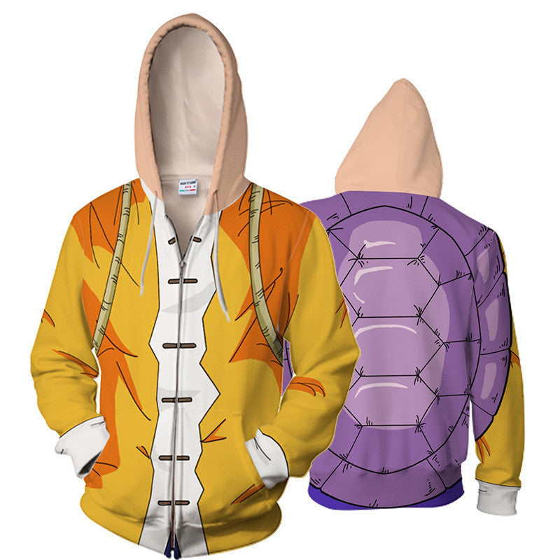 Trendy Goku Anime 3D Printed Cosplay Hoodie