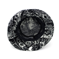 Trendy Anime Printed Bucket Hat