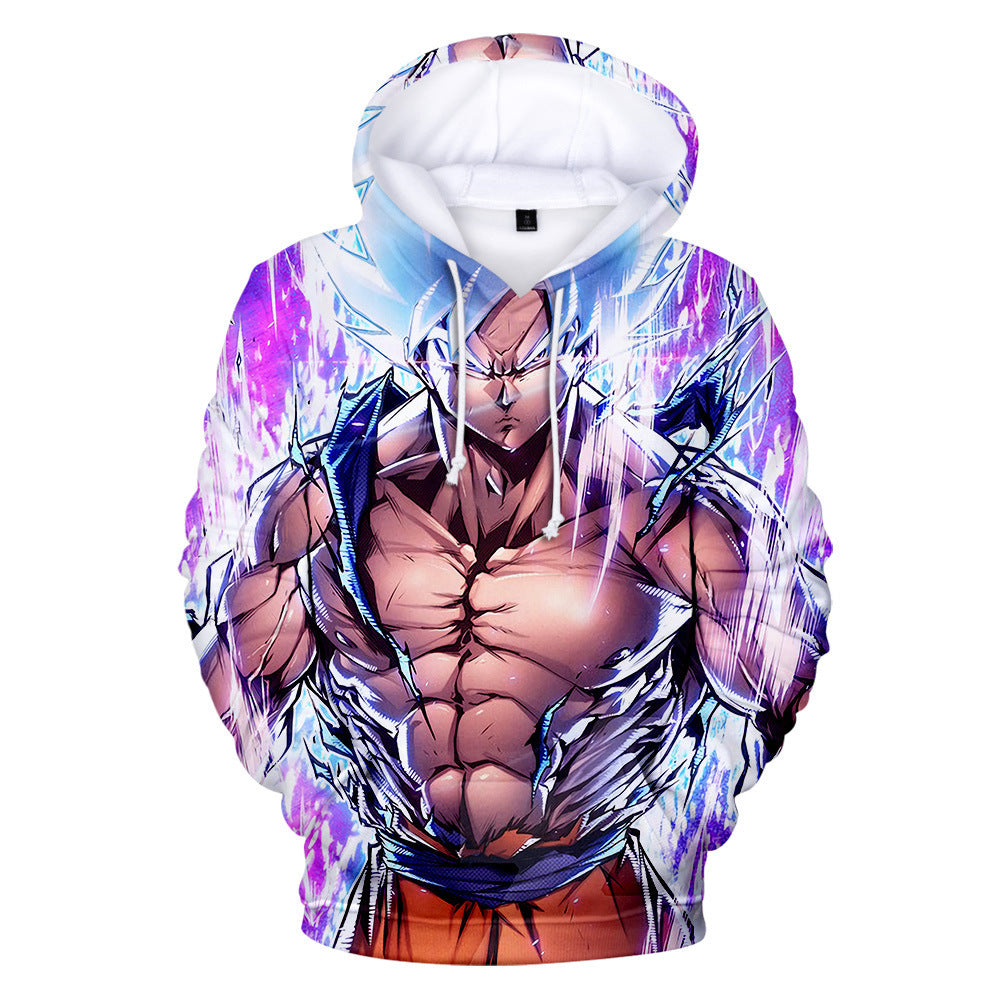 Unisex Anime Digital Printed Cosplay Hoodie