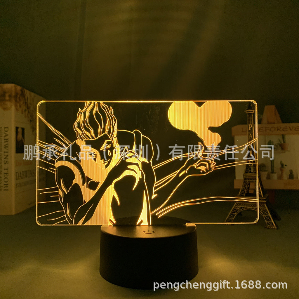 Colorful Anime Touch Remote Night Light