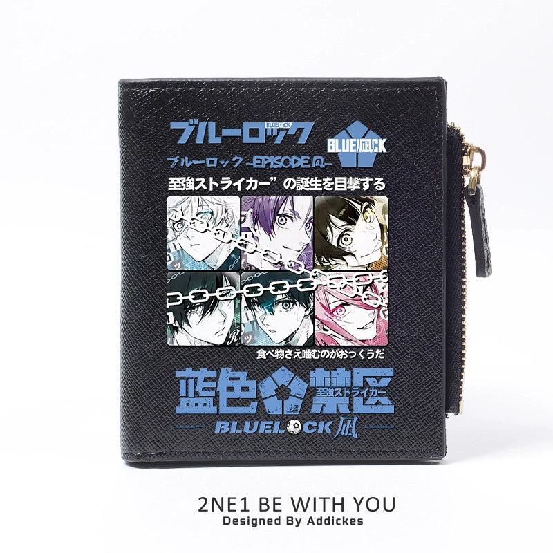 Manga Anime PU Zipper Wallet