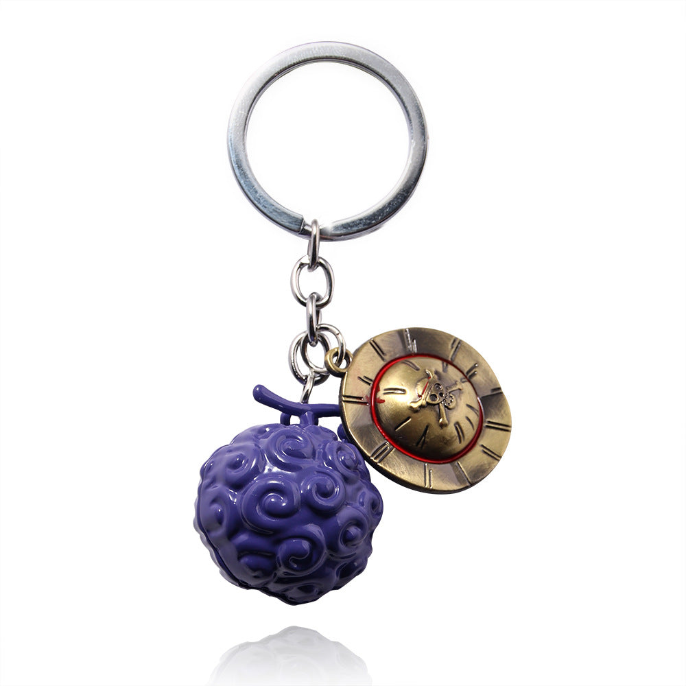 Cute Devil Fruit Keychain Pendant