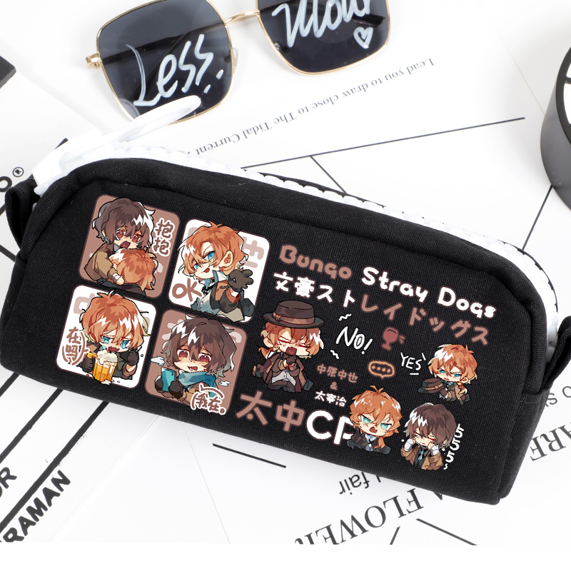 Anime Large Capacity Pencil Bag