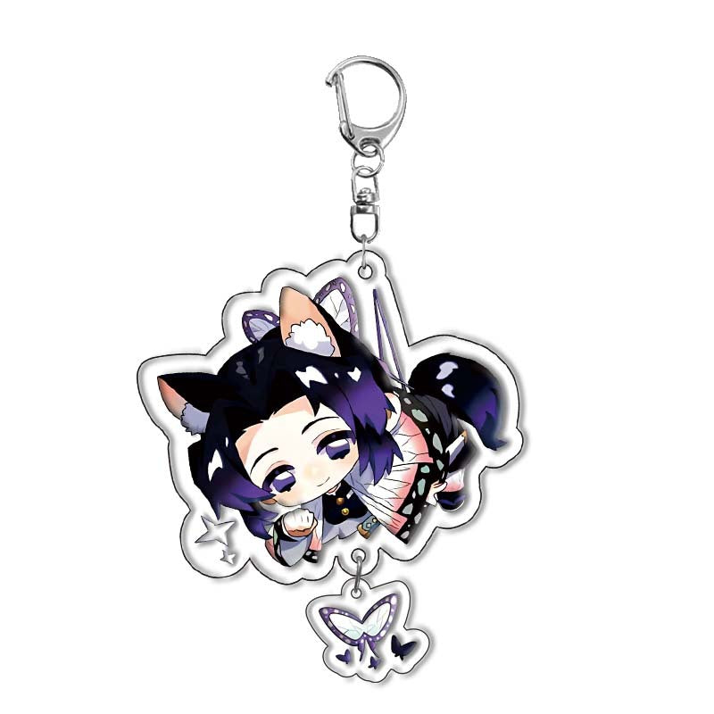 Tanjiro Acrylic Double-sided Keychain