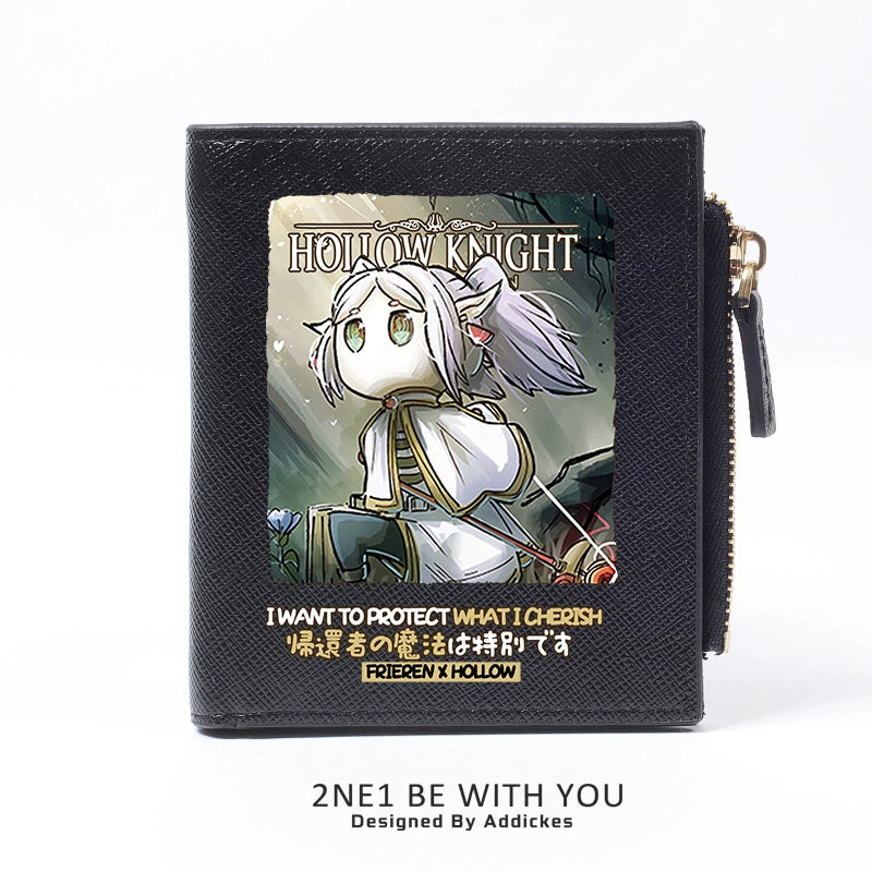 Anime Short Zipper Wallet