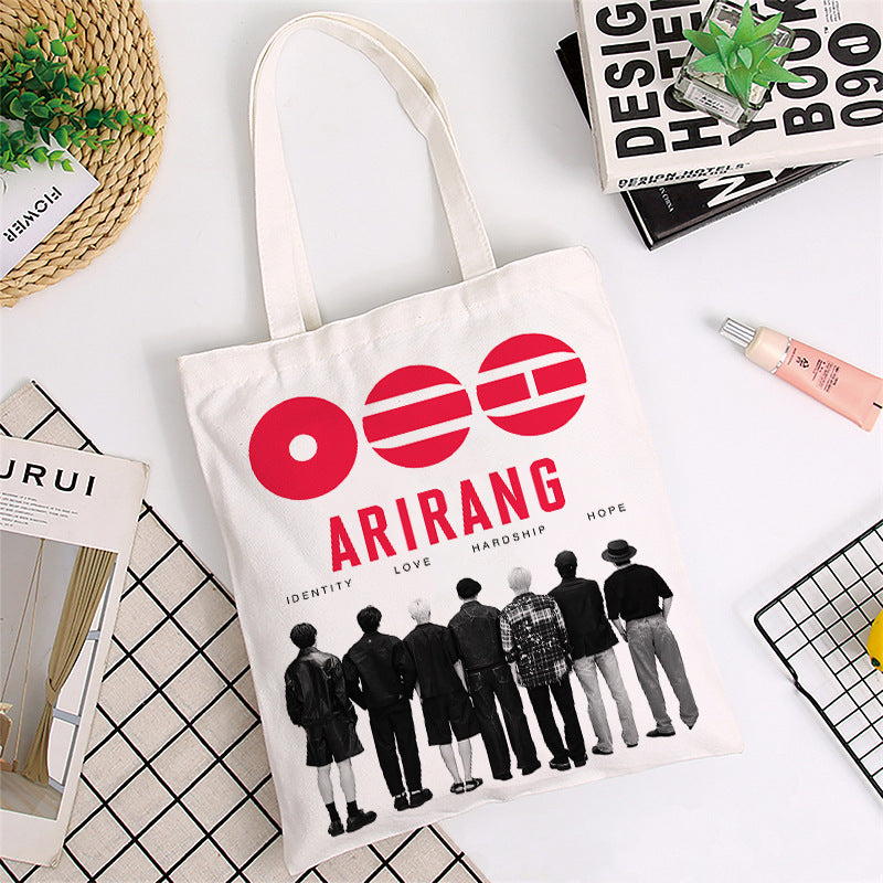 < ARIRANG > Themed Canvas Tote Bag