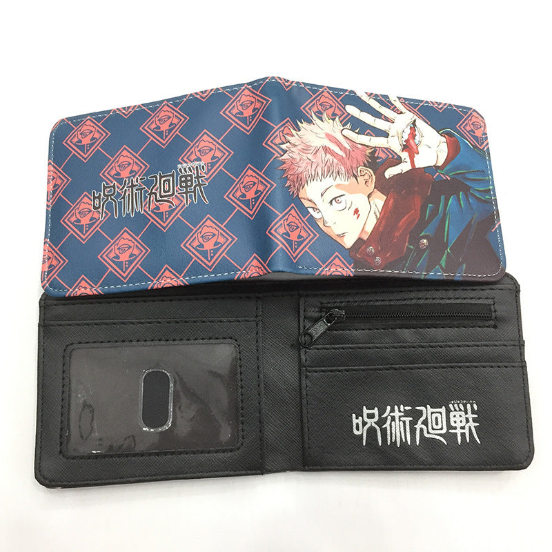 Trendy Anime Printed PU Leather Wallet