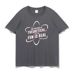 Unisex Tom Fun Is Real Graphic Print Casual T-shirt