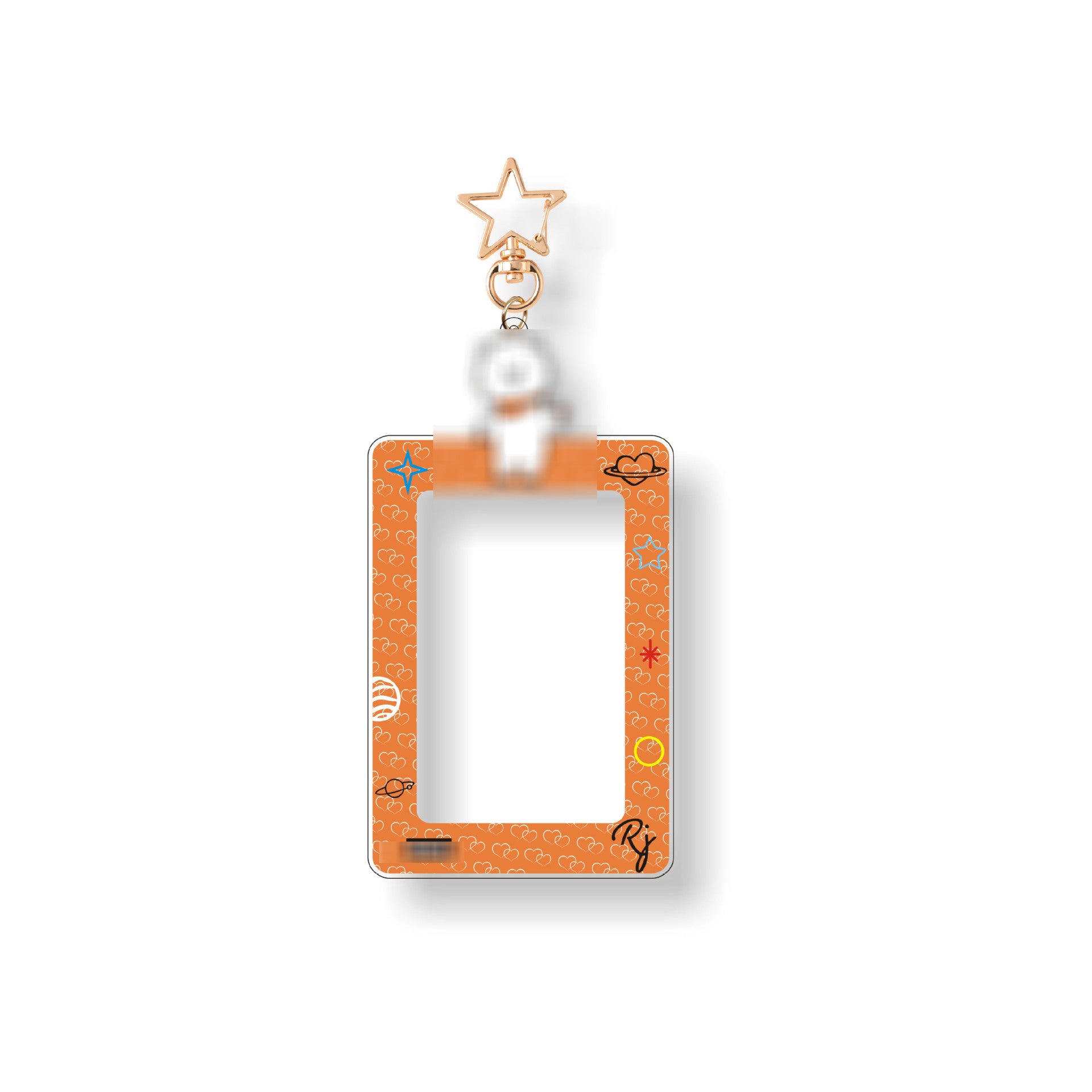 KPOP Cartoon Card Storage Pendant