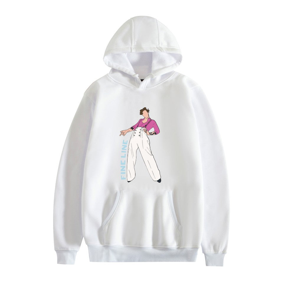 Casual Women's Harry Graphic Print Loose Hoodie