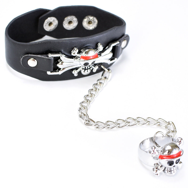 Trendy Anime Stainless Steel Bracelet