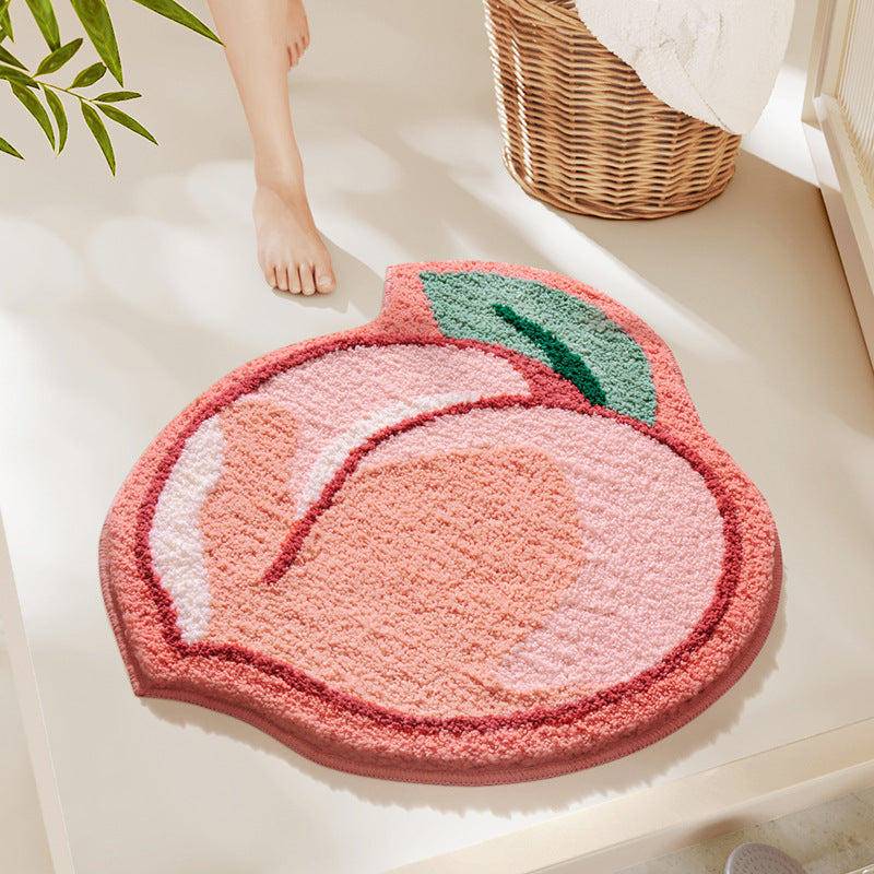 Fresh Fruit Bathroom Door Floor Mat