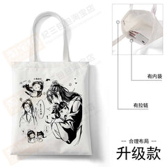 Anime Canvas Tote Bag