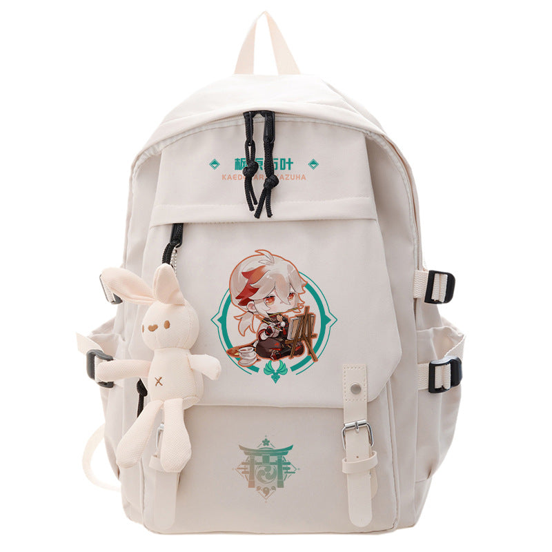 Casual Game Graphic Print Backpack