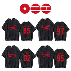 BANGTAN ARIRANG Leisure Sports Washed T-Shirt