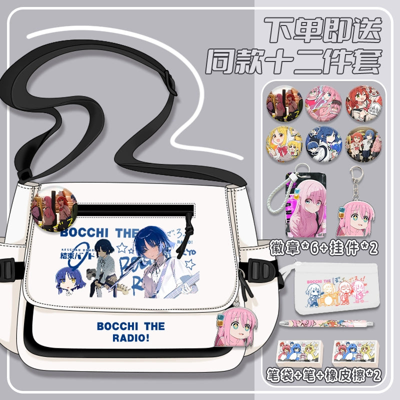 Cute Anime Crossbody Shoulder Backpack