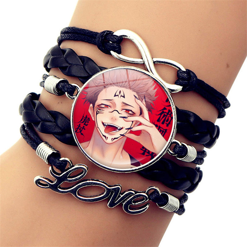 Casual Anime Weaving Multi-layer Bracelet