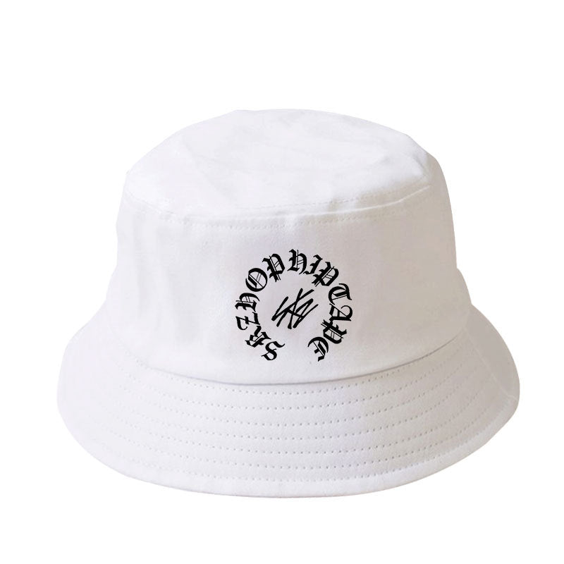 Kpop LOGO Printed Bucket Hat