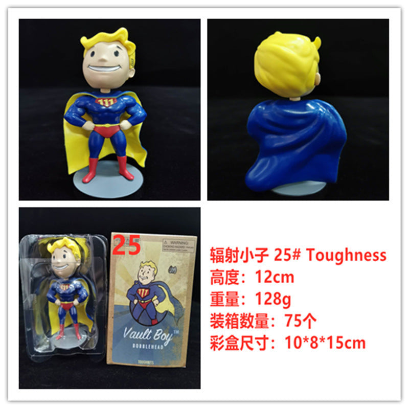 Cute Fallout Game Doll Figure Ornament