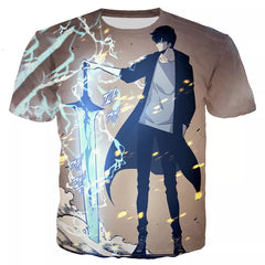 Men's Solo Leveling 3D Print T-shirt