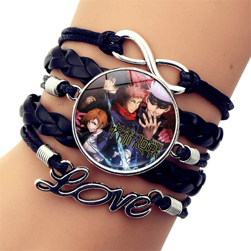 Casual Anime Weaving Multi-layer Bracelet