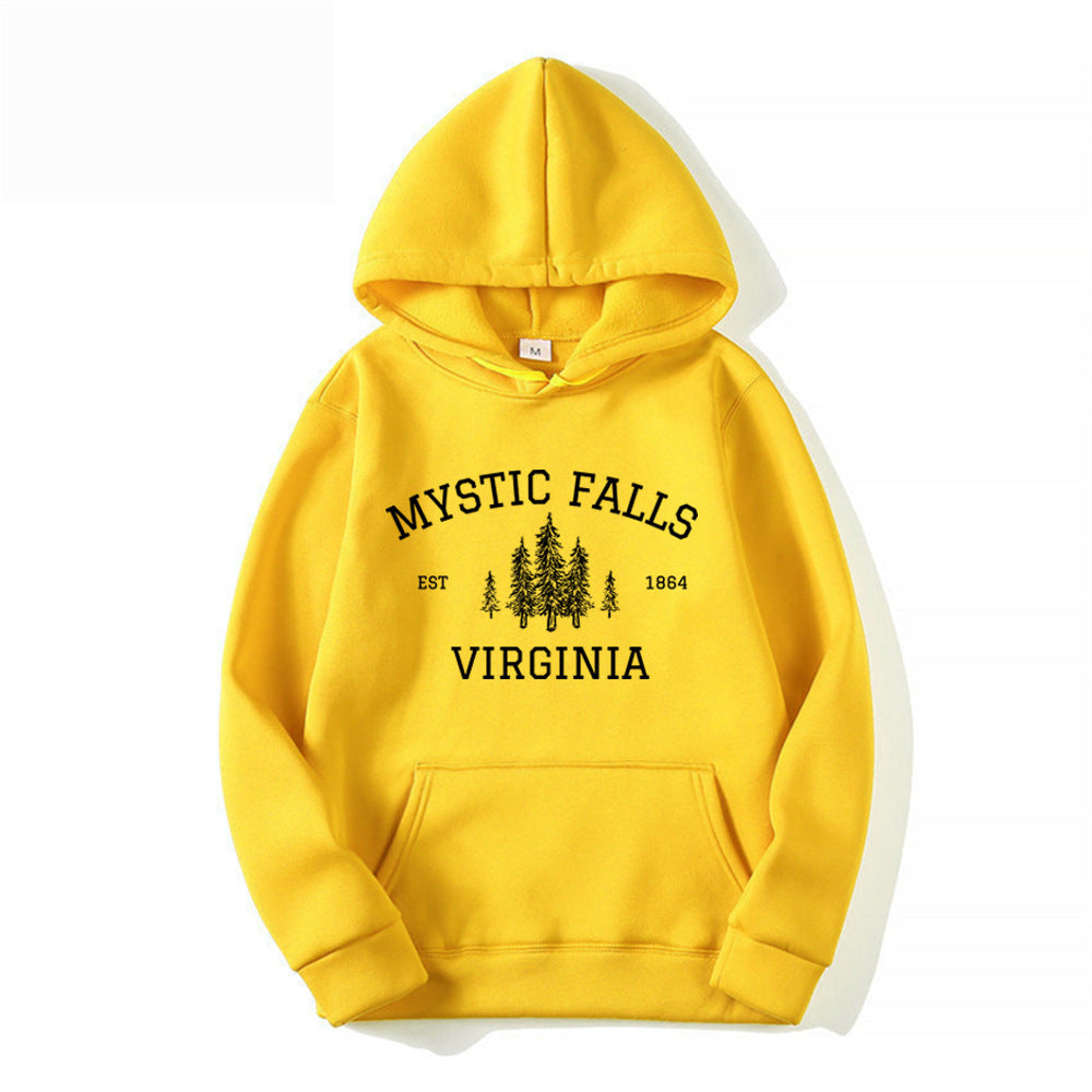 Mystic Falls Virginia Pullover Hoodie