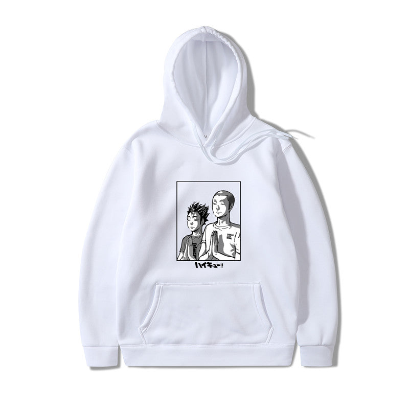 Casual Unisex Anime Graphic Loose Hoodie