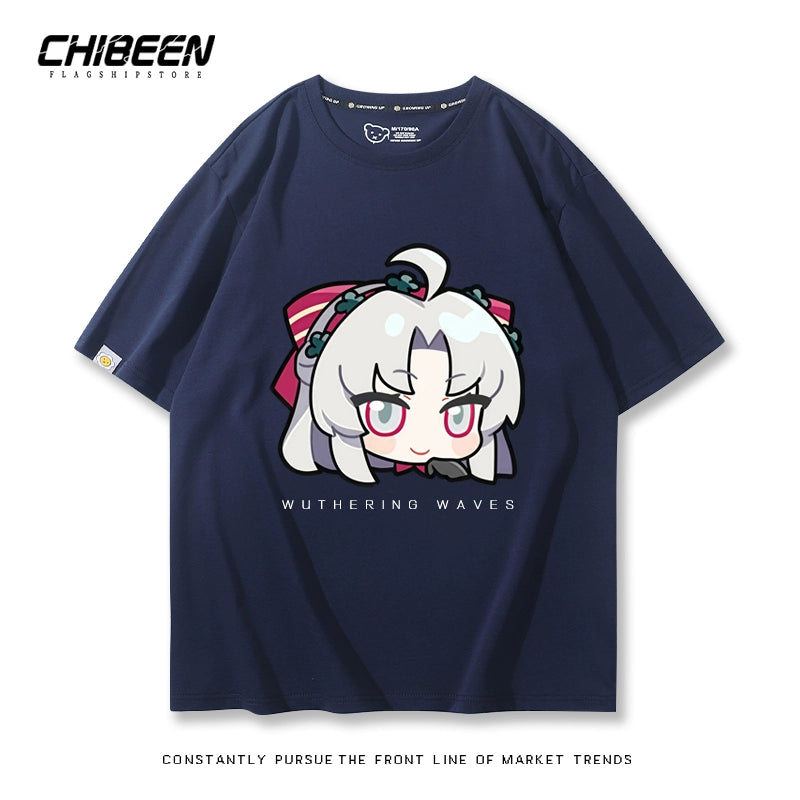 Versatile Game Emoji Short-sleeved T-shirt