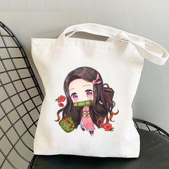 Cute Anime Canvas Handbag