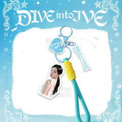 DIVE into IVE Acrylic Keychain Pendant