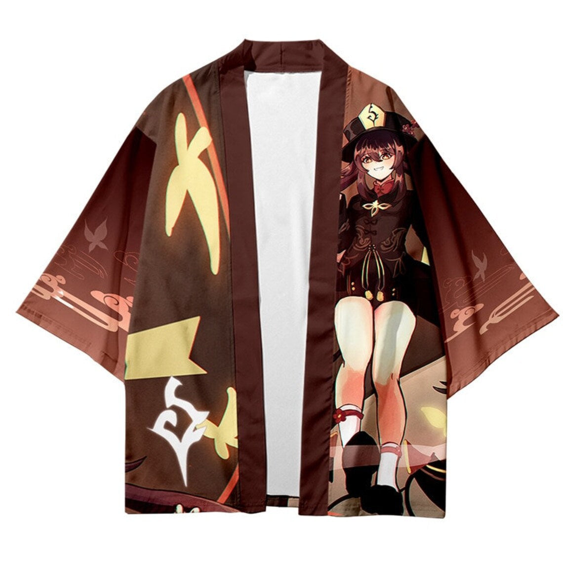 Chic Game Cosplay 3D Cape Kimono