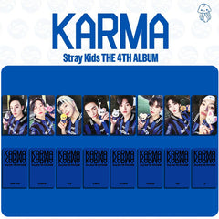 SKZ "KARMA" Album Bonus Photocards 8PCS