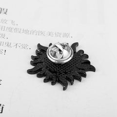 Creative Pentagram Brooch Badge