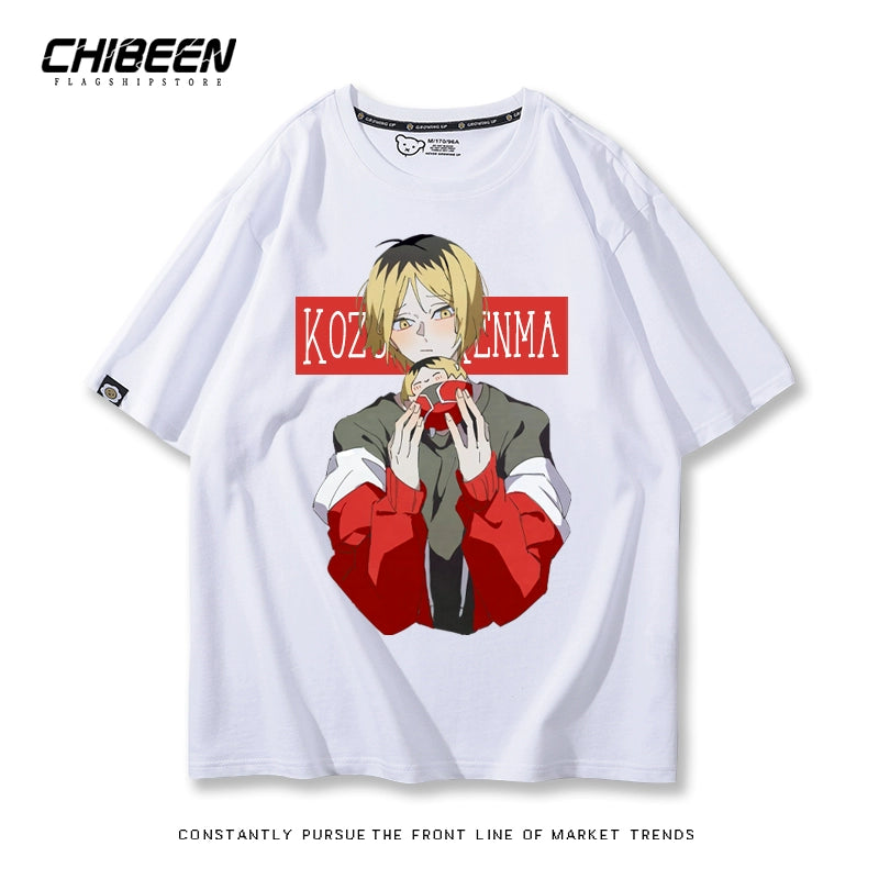 Kenma Graphic Print Short Sleeve T-Shirt